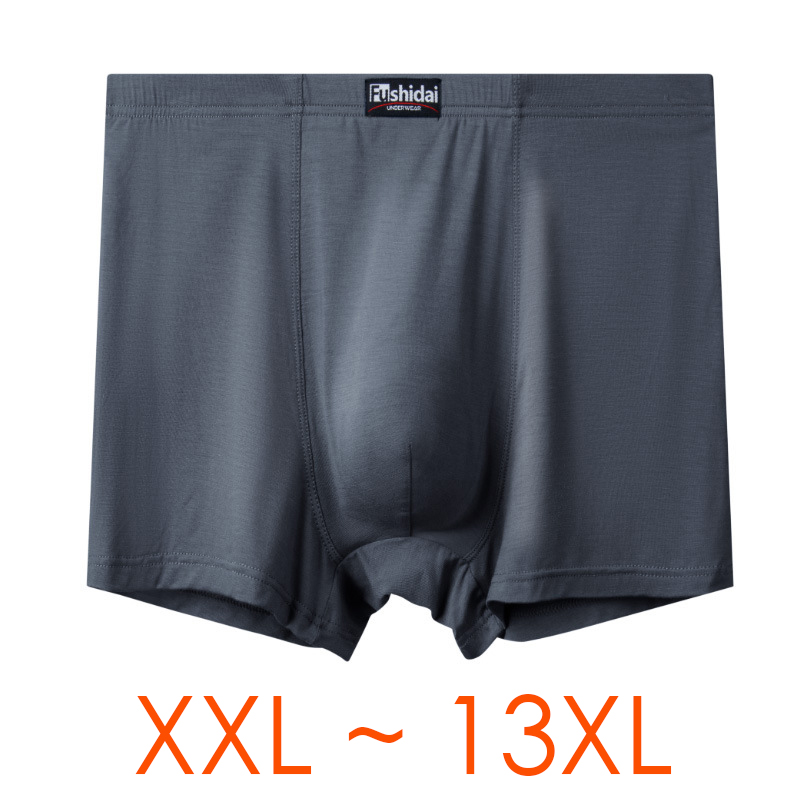 Boxer Shorts Modal - 3 шт./лот 13XL мужские боксеры большого