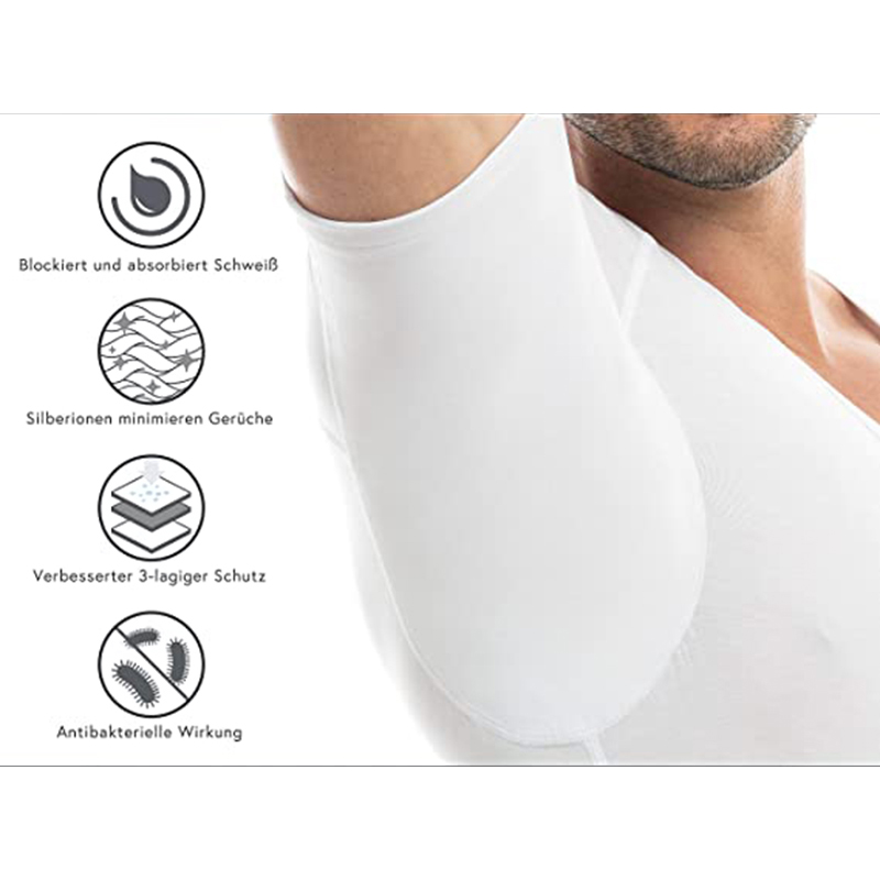 Undershirt Crew Neck - Мужские майки Футболка против пота против