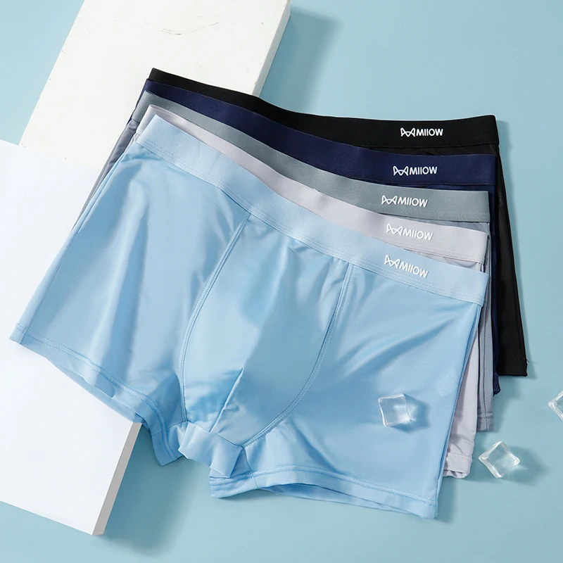 MiiOW, 3 шт., летние тонкие му – обзор и цена Boxer Shorts Modal