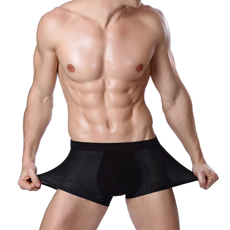 L-8XL Plus Banboo Fiber Мужско – обзор и цена Boxer Shorts Modal